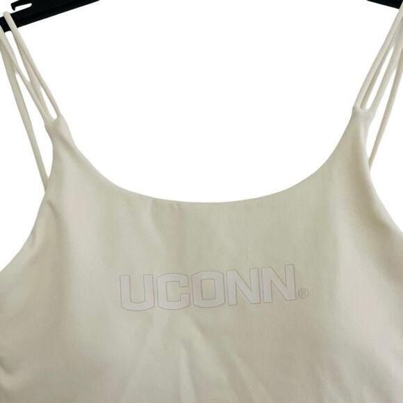 U CONN cream color crop sports bra - Picture 2 of 3